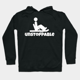 Unstoppable - Sit Ski Hoodie